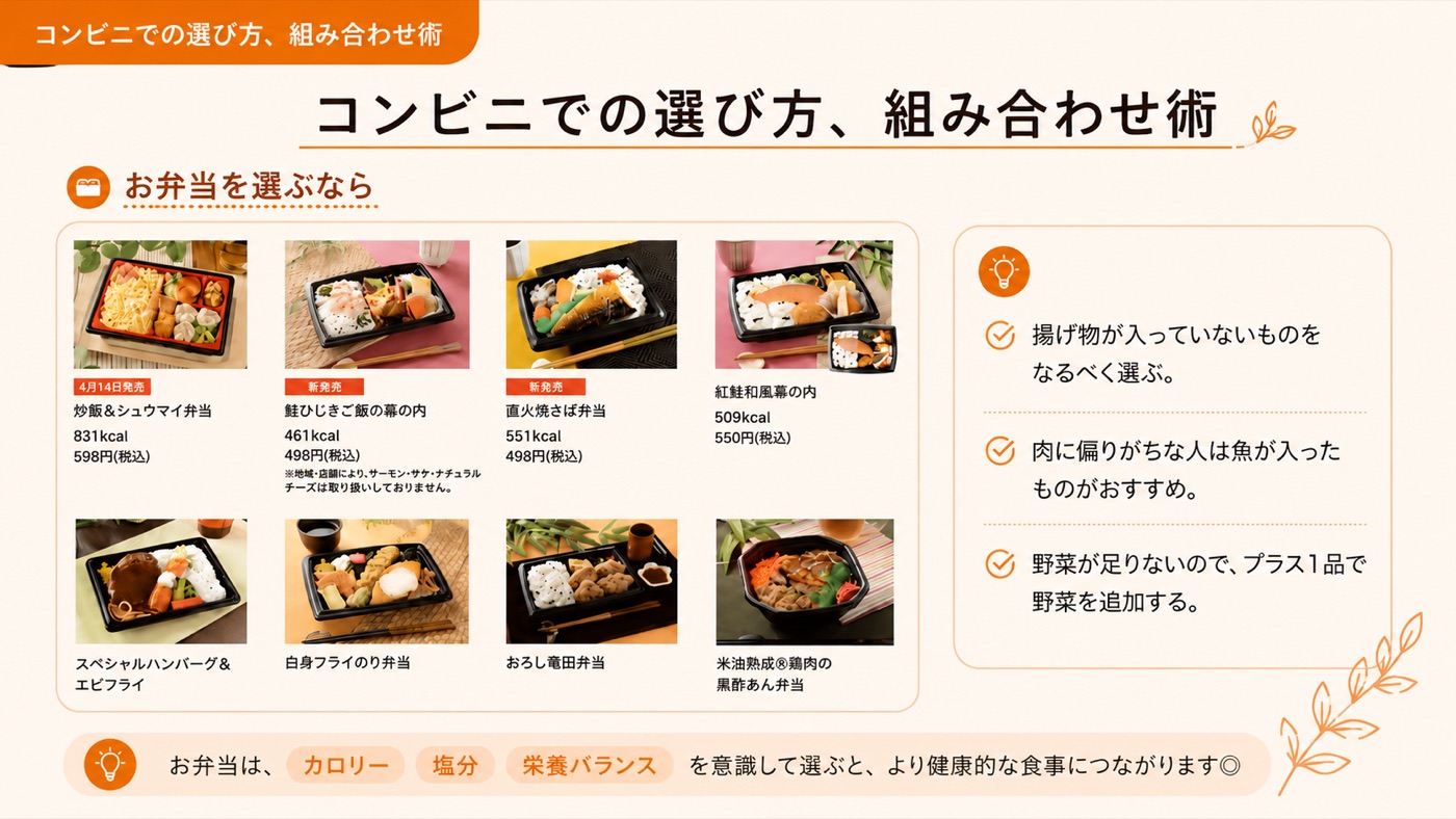 お弁当を選ぶなら