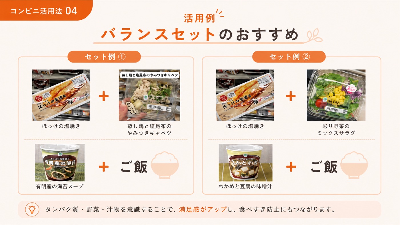 バランスセットのおすすめ